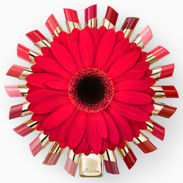 Guerlain KissKiss Shine Bloom (N°709 Petal Red) 3.2g | apothecary.rs