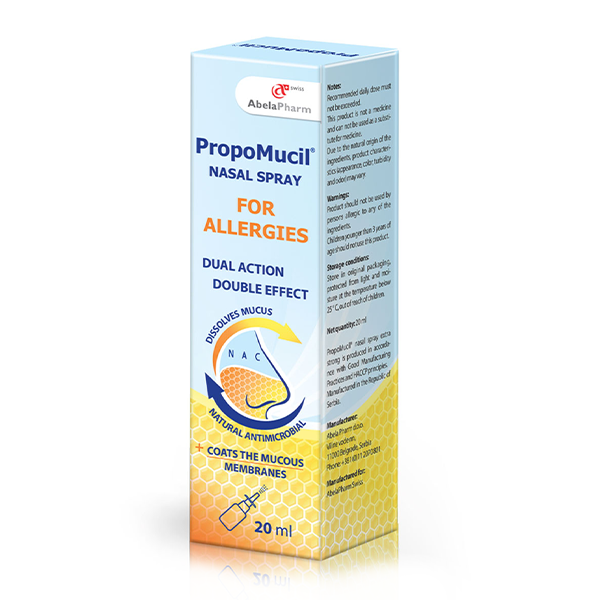 Herbiko PropoMucil sprej za nos za alergije 20ml