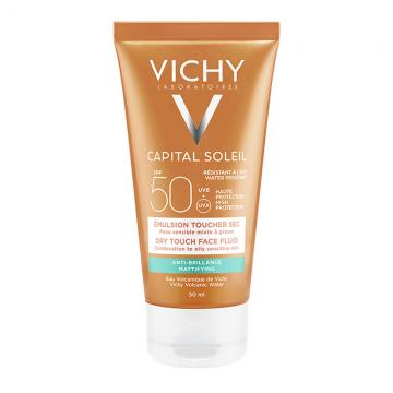 Vichy Capital Soleil Dry Touch Face Fluid Mattifying SPF50 50ml | apothecary.rs