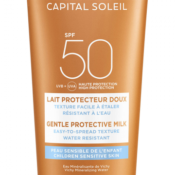 Vichy Capital Soleil Gentle Protective Milk Children Sensitive Skin SPF50+ 300ml | apothecary.rs