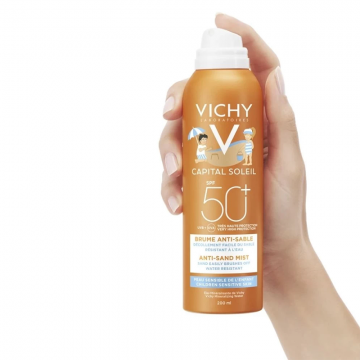 Vichy Capital Soleil Anti-Sand Mist Children Sensitive Skin SPF50+ 200ml | apothecary.rs