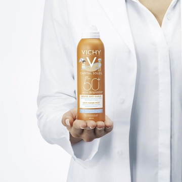 Vichy Capital Soleil Anti-Sand Mist Children Sensitive Skin SPF50+ 200ml | apothecary.rs