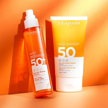 Clarins Sun Care SPF50+ Body Gel-to-Oil UVA/UVB 150ml | apothecary.rs