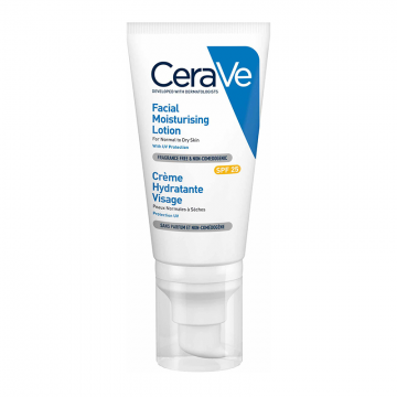 CeraVe Hidratantna nega za lice SPF25 za normalnu do suvu kožu 52ml | apothecary.rs