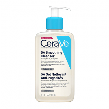 CeraVe SA Smoothing gel za čišćenje suve i grube kože 236ml | apothecary.rs