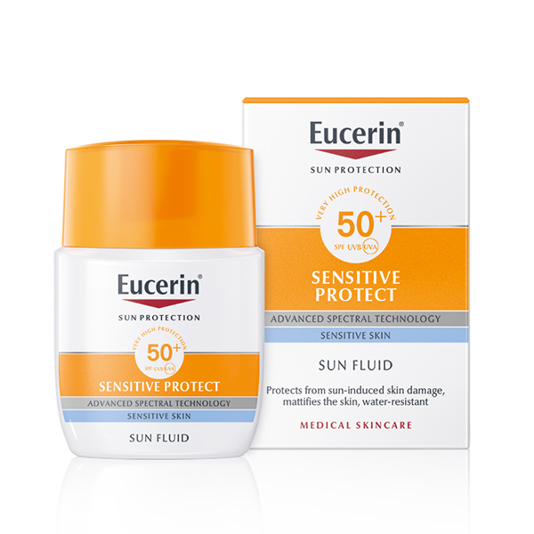 Eucerin Sun Protection fluid za zaštitu osetljive kože SPF50+ 50ml