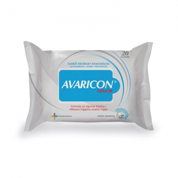Avaricon Hemor vlažne maramice protiv hemoroida | apothecary.rs