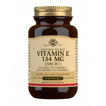 Solgar Vitamin E 134mg 50 kapsula | apothecary.rs