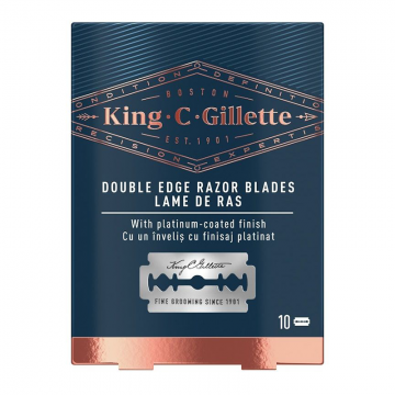 King C. Gillette Double Edge Safety Razor Blades (10 komada) | apothecary.rs