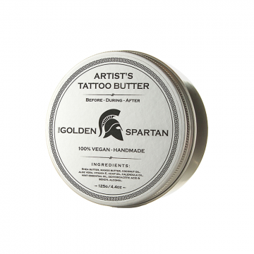 The Golden Spartan Artist's Tattoo Butter (krema za tetoviranje) 125g | apothecary.rs