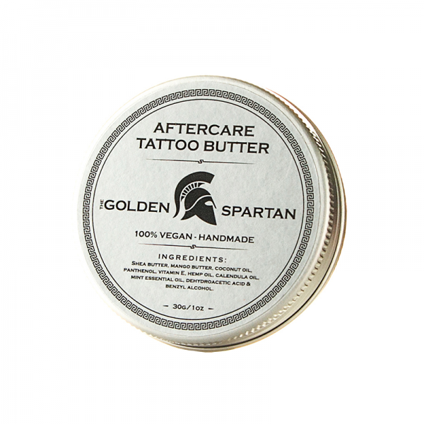 The Golden Spartan Aftercare Tattoo Butter (krema za tetovaže) 30g | apothecary.rs