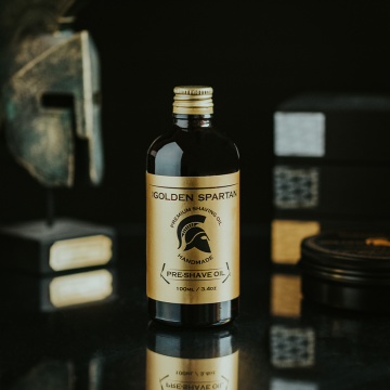 The Golden Spartan Pre-Shave Oil (ulje za brijanje) 100ml | apothecary.rs