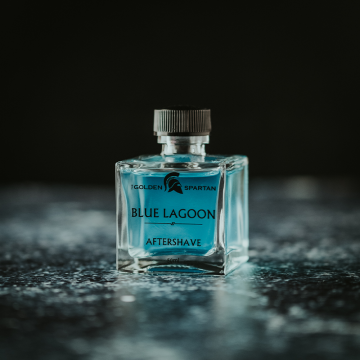 The Golden Spartan Blue Lagoon Aftershave (losion posle brijanja) 50ml | apothecary.rs