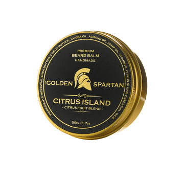 The Golden Spartan Citrus Island Beard Balm (balzam za bradu) 50g | apothecary.rs
