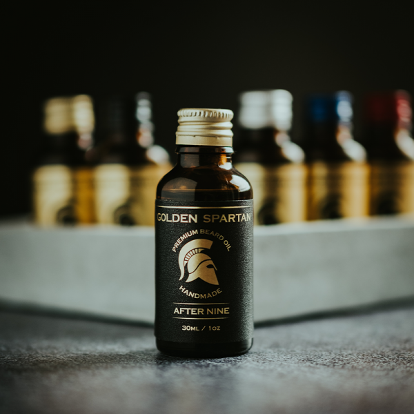 The Golden Spartan After Nine premium ulje za bradu 30ml | apothecary.rs
