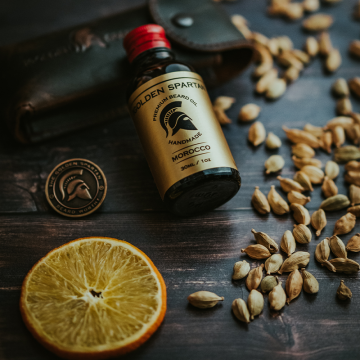 The Golden Spartan Morocco premium ulje za bradu 30ml | apothecary.rs