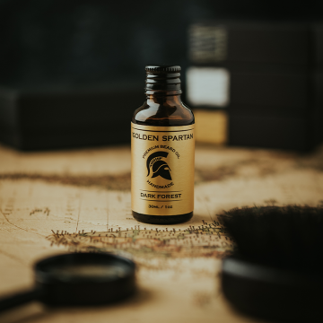 The Golden Spartan Dark Forest premium ulje za bradu 30ml | apothecary.rs
