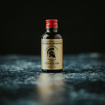The Golden Spartan Citrus Island premium ulje za bradu 30ml | apothecary.rs
