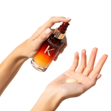 Kérastase Nutritive 8H Magic Night Treatment & Mini Elixir Ultime Hair Oil set | apothecary.rs