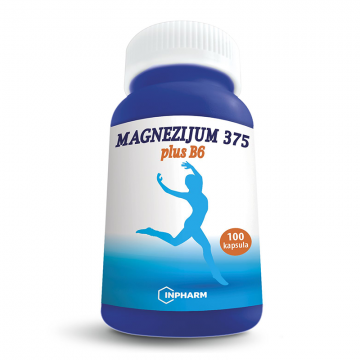 Magnezijum 375 mg Plus B6 100 kapsula | apothecary.rs