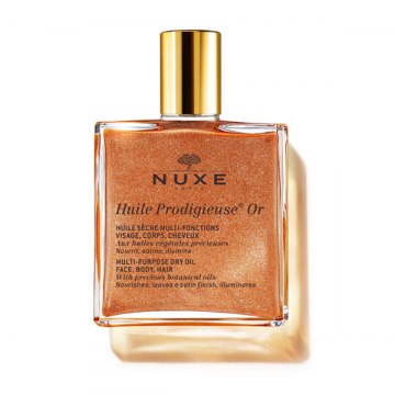 Nuxe Huile Prodigieuse Or suvo ulje sa zlatnim sjajem za lice, telo i kosu 100ml | apothecary.rs