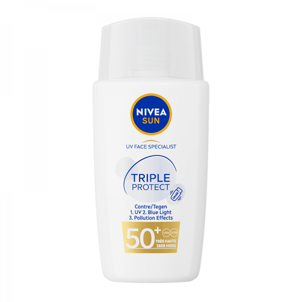 Nivea Sun UV Face Specialist Triple Protect Fluid SPF50+ 40ml ...