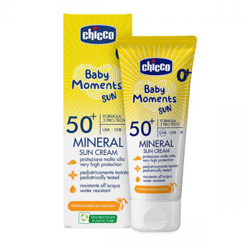 Chicco Baby Moments Sun SPF50+ Mineral Sun Cream 75ml | apothecary.rs