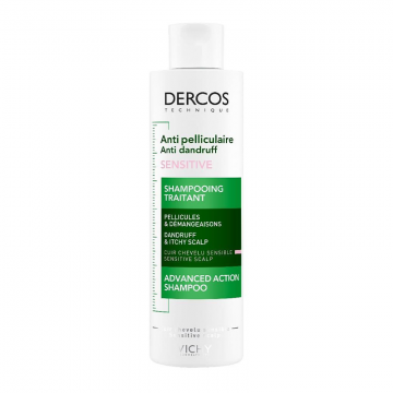 Vichy Dercos Anti-dandruff Sensitive (šampon protiv peruti za osetljivu kožu) 200ml | apothecary.rs