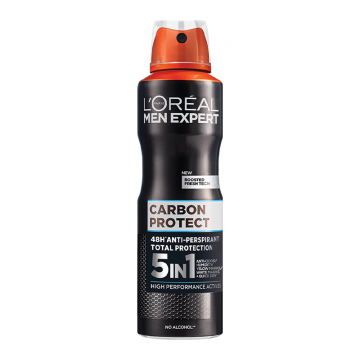 L'Oréal Men Expert Carbon Protection 5u1 dezodorans u spreju 150ml | apothecary.rs