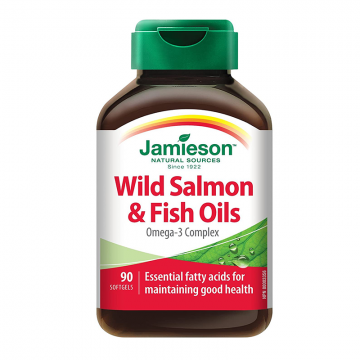 Jamieson Wild Salmon & Fish Oils 90 kapsula | apothecary.rs