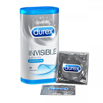 Durex Invisible Sensitive prezervativ 10kom
