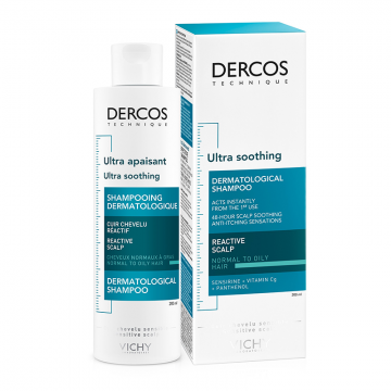 Vichy Dercos izuzetno umirujući šampon (normalna do masna kosa) 200ml
