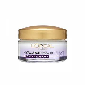 L'Oréal Hyaluron Specialist [+HA] noćna hidratantna krema za vraćanje volumena kože lica 50ml