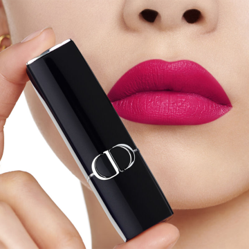 Dior Rouge Dior Lipstick (N°766 Rose Harpers Satin Finish - A Magenta Pink) 3.5g | apothecary.rs