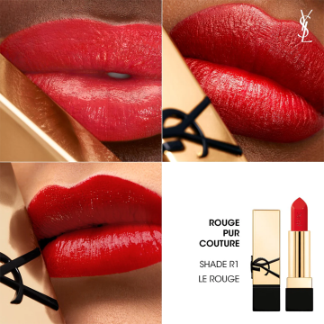 YSL Yves Saint Laurent Rouge Pur Couture Satin (R1 Le Rouge - Ruby Red) 3.8g | apothecary.rs