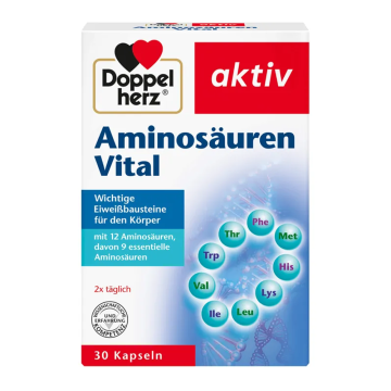 Doppelherz Aktiv Aminosäuren Vital (Aminokiseline Vital) 30 kapsula | apothecary.rs