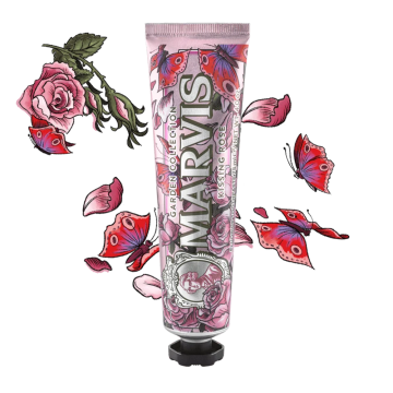 Marvis Kissing Rose pasta za zube (Garden Collection Limited Edition) 75ml | apothecary.rs