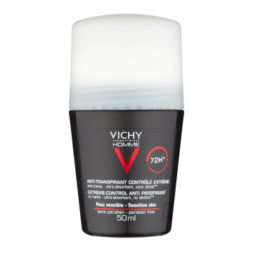 Vichy Homme Anti-Perspirant 72H Roll-on dezodorans 50ml | apothecary.rs