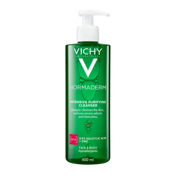 Vichy Normaderm Phytosolution Intensive Purifying Cleanser (gel za dubinsko čišćenje masne kože) 400 ml | apothecary.rs