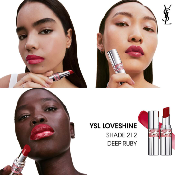 YSL Yves Saint Laurent Loveshine Lip Oil Stick (N°212 Deep Ruby) 3.2g | apothecary.rs