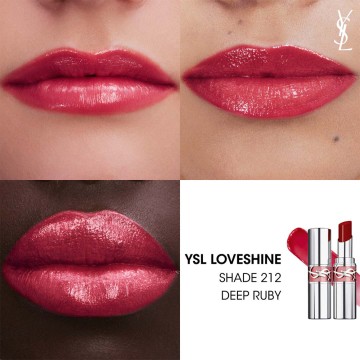 YSL Yves Saint Laurent Loveshine Lip Oil Stick (N°212 Deep Ruby) 3.2g | apothecary.rs