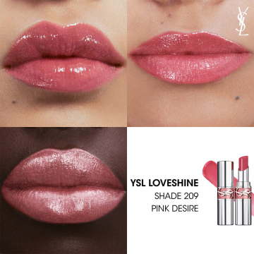 YSL Yves Saint Laurent Lip Oil Stick (N°209 Pink Desire) 3.2g