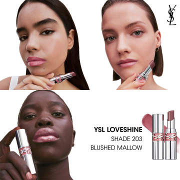 YSL Yves Saint Laurent Lip Oil Stick (N°203 Blushed Mallow) 3.2g | apothecary.rs