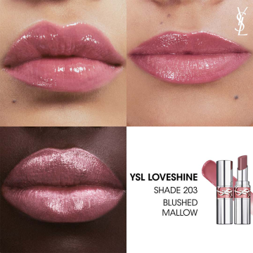 YSL Yves Saint Laurent Lip Oil Stick (N°203 Blushed Mallow) 3.2g | apothecary.rs