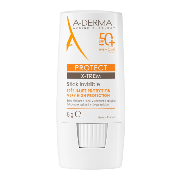 A-Derma Protect SPF50+ X-Trem Stick Invisible 8g | apothecary.rs