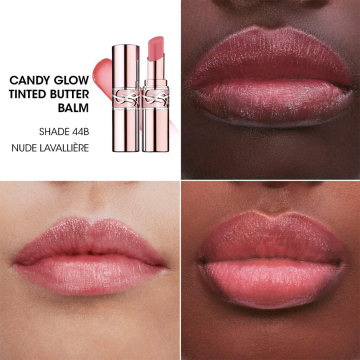 YSL Yves Saint Laurent Candy Glow Tinted Butter Balm (44B Nude Lavalliere) 3.1g | apothecary.rs
