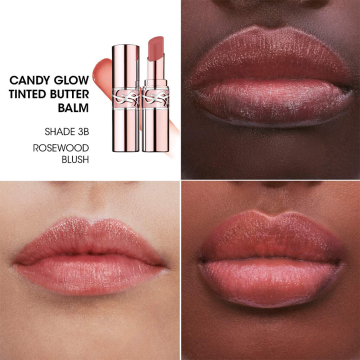 YSL Yves Saint Laurent Candy Glow Tinted Butter Balm (3B Rosewood Blush) 3.1g | apothecary.rs