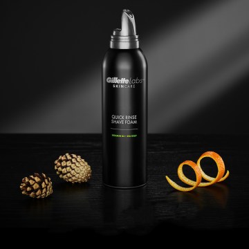 GilletteLabs Quick Rinse Shave Foam 240ml | apothecary.rs
