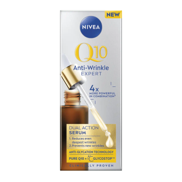 Nivea Q10 Anti-Wrinkle Expert Dual Action Serum 30ml | apothecary.rs