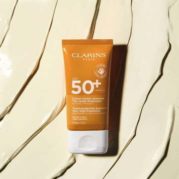 Clarins Youth-protecting Sunscreen SPF50+ (Visage / Face) 50ml | apothecary.rs
